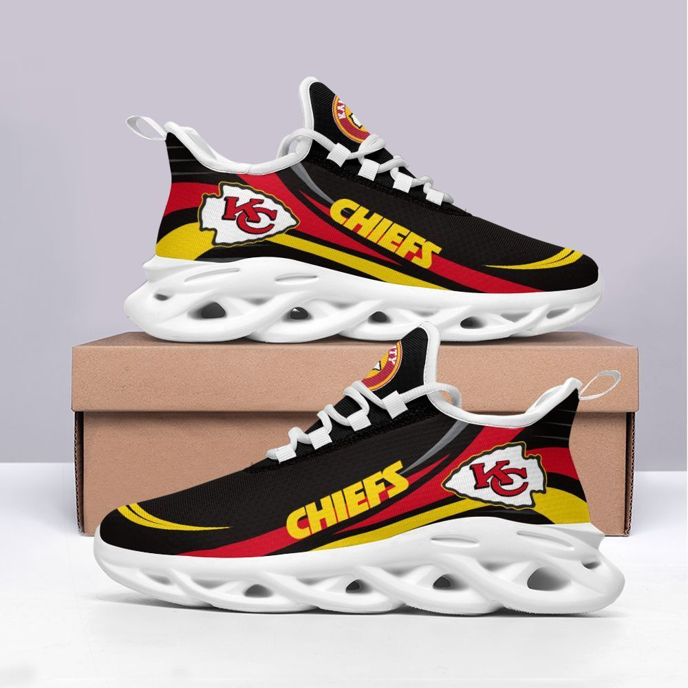 JWFancy Kansas City Chiefs NFL Max Soul Shoes Sneakers For Men And Women