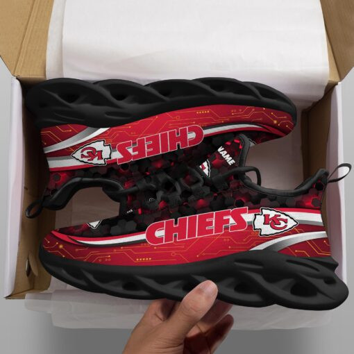 JWFancy Kansas City Chiefs NFL Max Soul Shoes Sneakers For Men And Women
