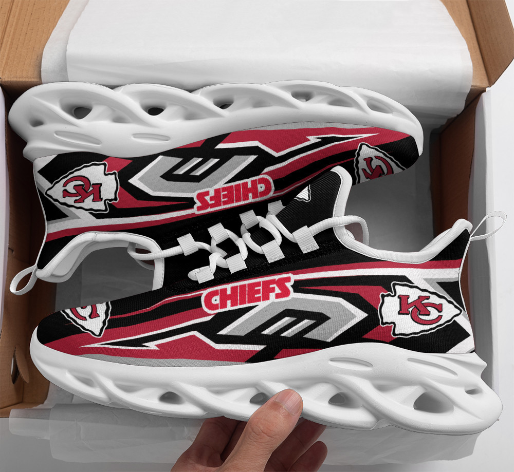 JWFancy Kansas City Chiefs NFL Max Soul Shoes Sneakers For Men And Women