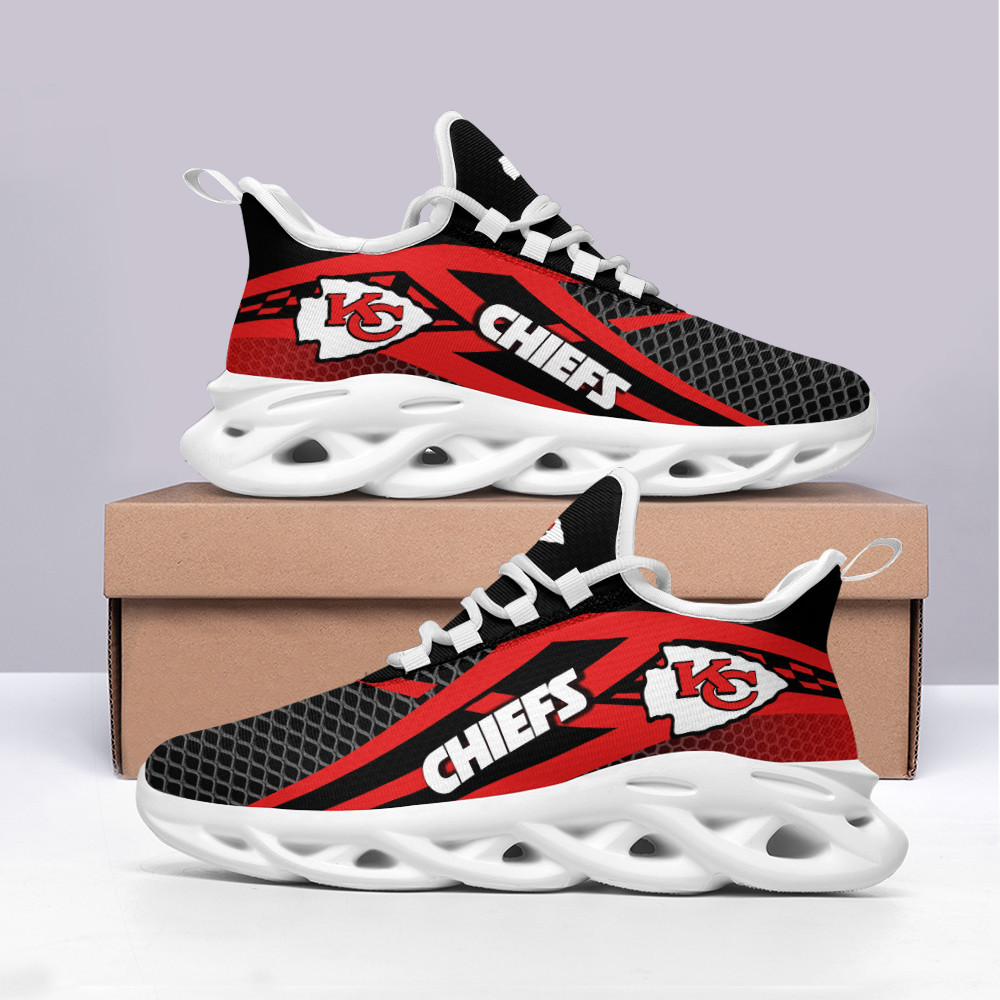 JWFancy Kansas City Chiefs NFL Max Soul Shoes Sneakers For Men And Women
