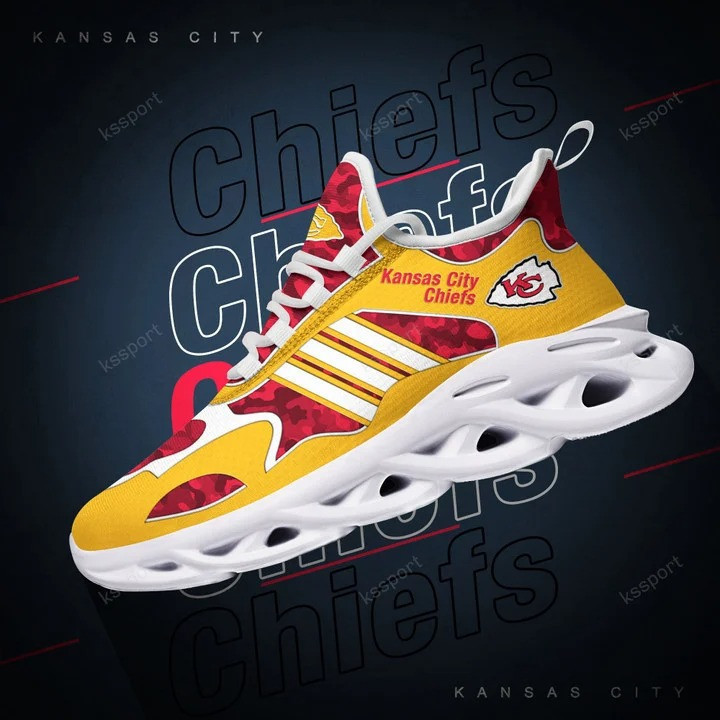 JWFancy Kansas City Chiefs NFL Max Soul Shoes Sneakers For Men And Women