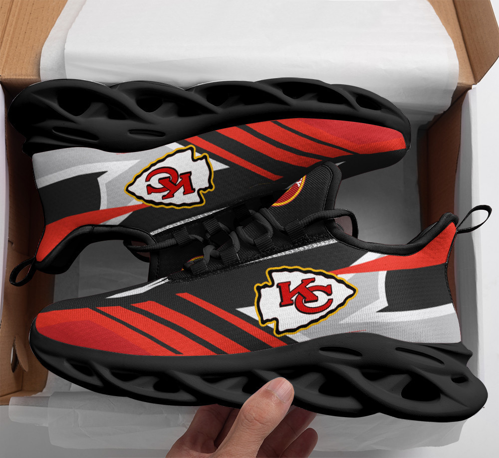 JWFancy Kansas City Chiefs NFL Max Soul Shoes Sneakers For Men And Women