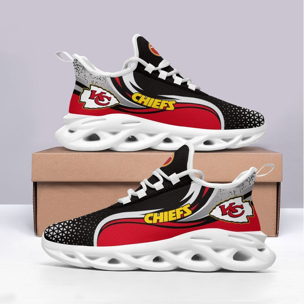 JWFancy Kansas City Chiefs NFL Max Soul Shoes Sneakers For Men And Women