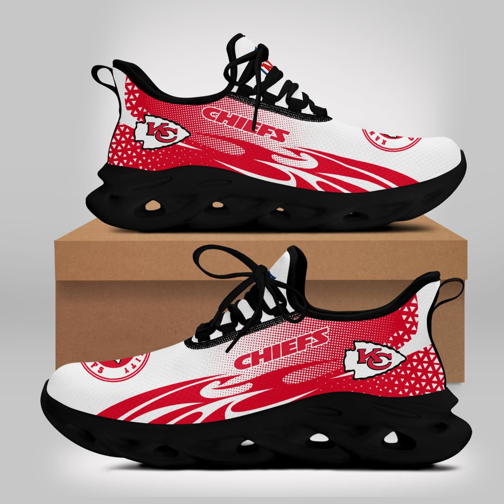 JWFancy Kansas City Chiefs NFL Max Soul Shoes Sneakers For Men And Women