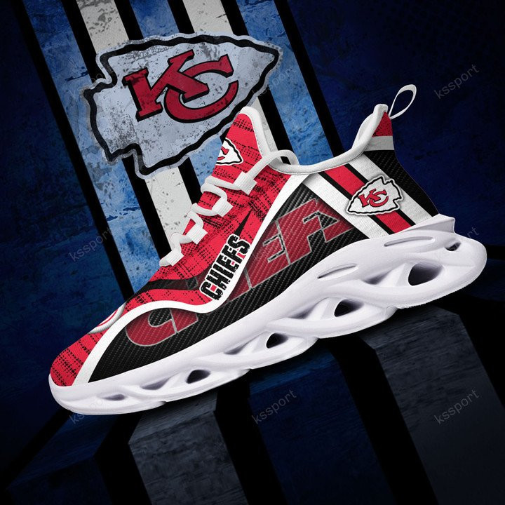JWFancy Kansas City Chiefs NFL Max Soul Shoes Sneakers For Men And Women