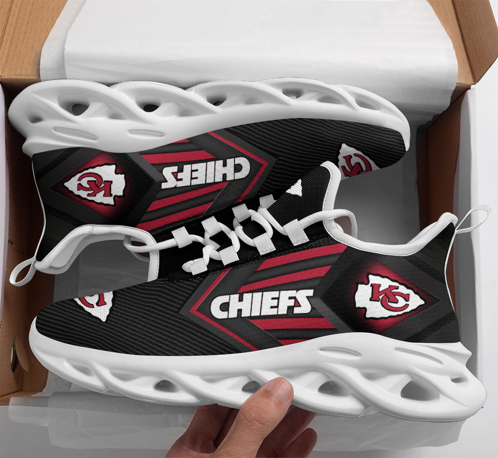JWFancy Kansas City Chiefs NFL Max Soul Shoes Sneakers For Men And Women