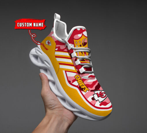 JWFancy Kansas City Chiefs NFL Max Soul Shoes Sneakers For Men And Women