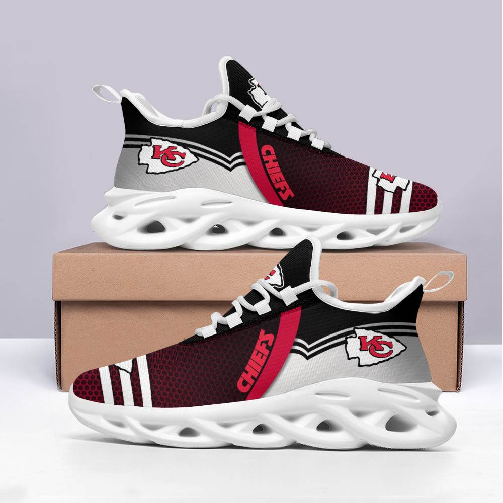 JWFancy Kansas City Chiefs NFL Max Soul Shoes Sneakers For Men And Women