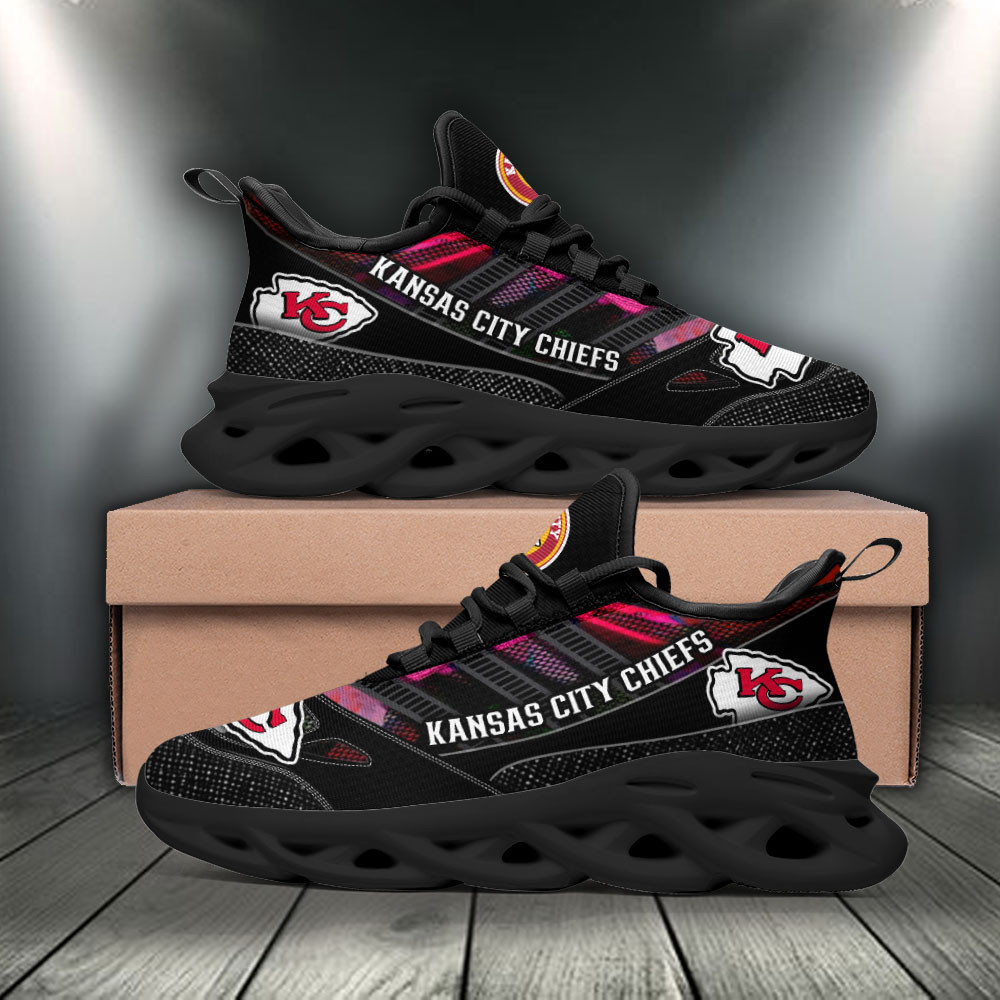 JWFancy Kansas City Chiefs NFL Max Soul Shoes Sneakers For Men And Women