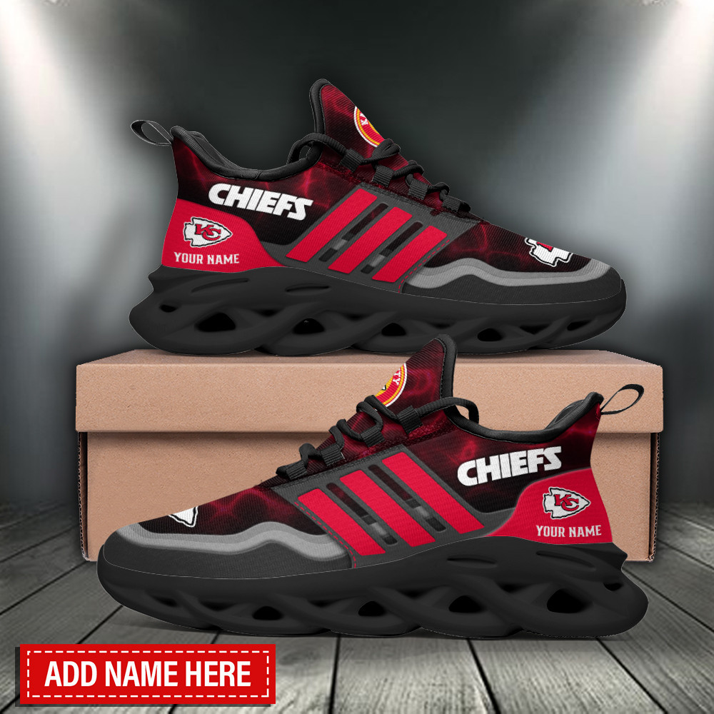 JWFancy Kansas City Chiefs NFL Max Soul Shoes Sneakers For Men And Women