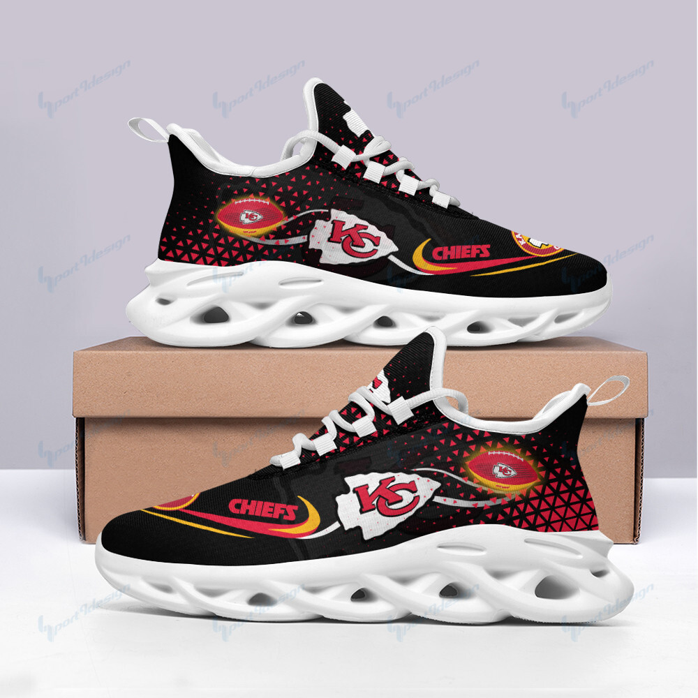 JWFancy Kansas City Chiefs NFL Max Soul Shoes Sneakers For Men And Women