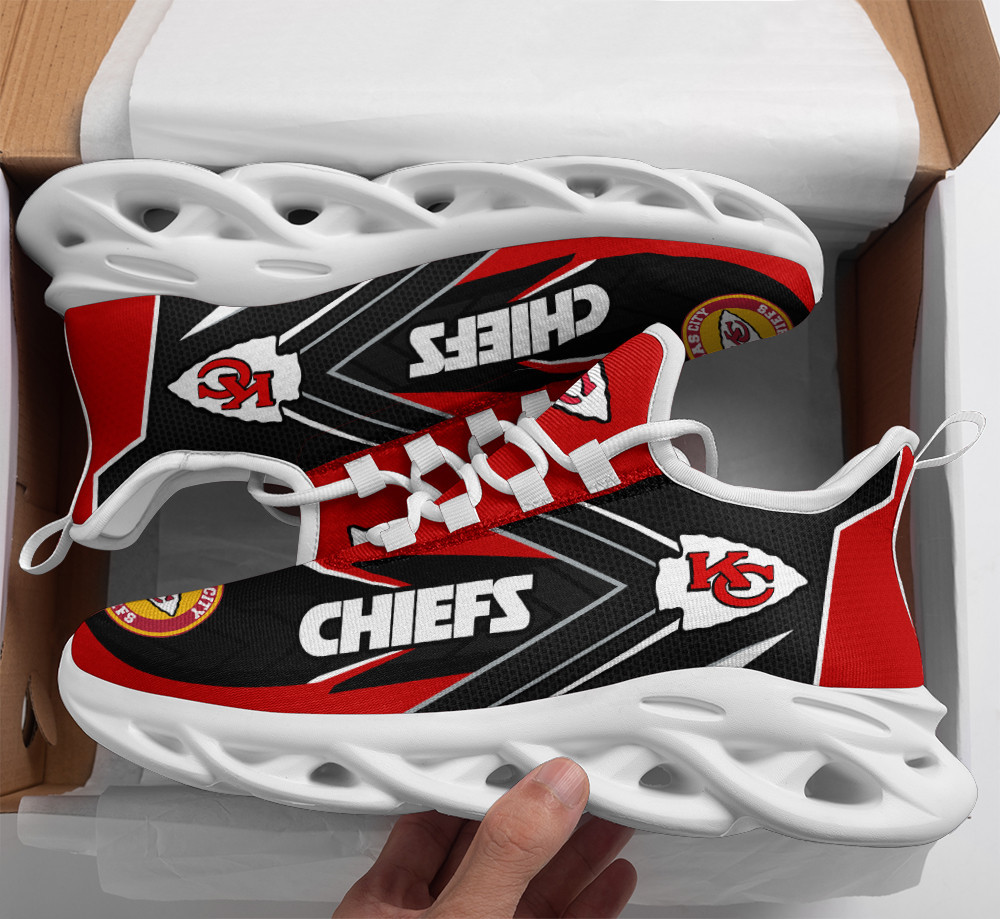 JWFancy Kansas City Chiefs NFL Max Soul Shoes Sneakers For Men And Women