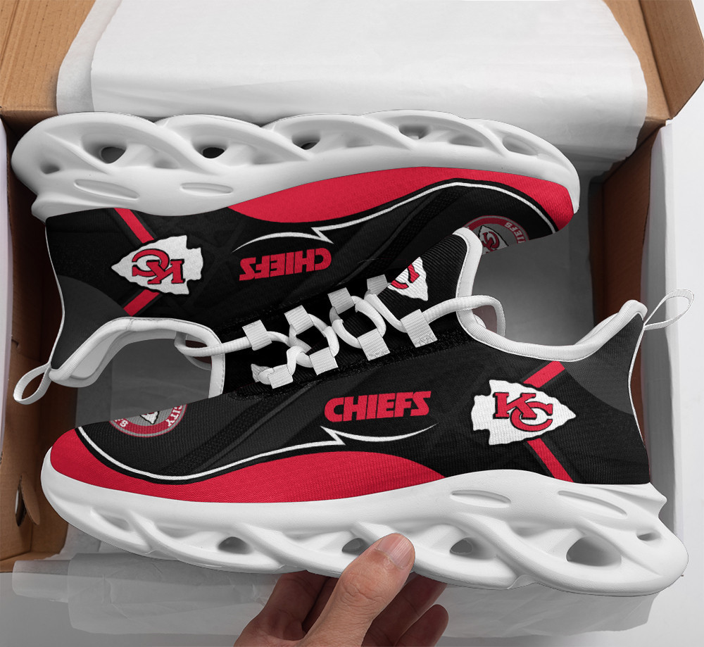 JWFancy Kansas City Chiefs NFL Max Soul Shoes Sneakers For Men And Women