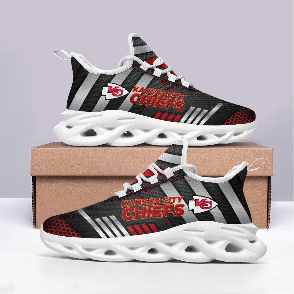 JWFancy Kansas City Chiefs NFL Max Soul Shoes Sneakers For Men And Women