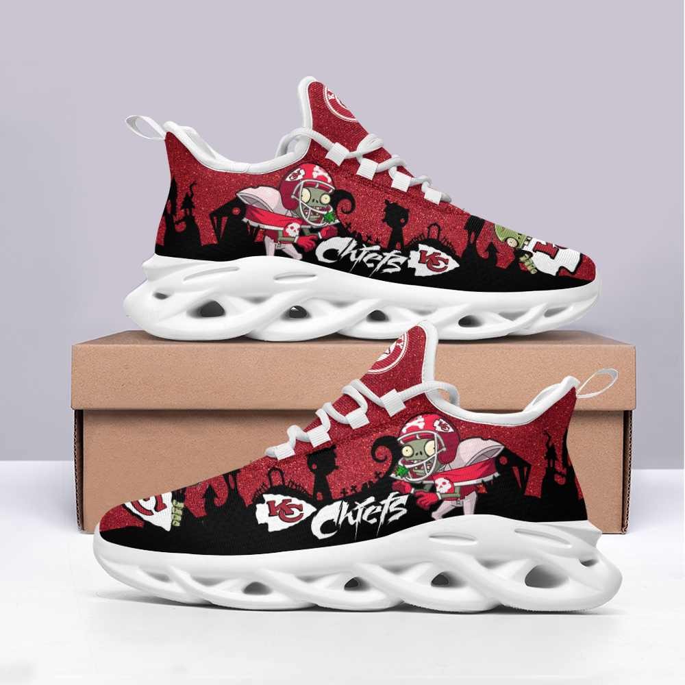 JWFancy Kansas City Chiefs NFL Max Soul Shoes Sneakers For Men And Women