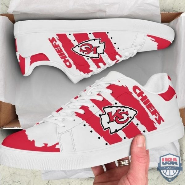 JWFancy Kansas City Chiefs Skate Stan Shoes Sneakes For Men And Women
