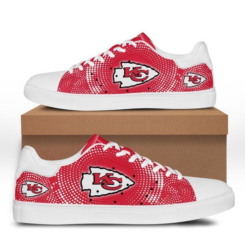 JWFancy Kansas City Chiefs Skate Stan Shoes Sneakes For Men And Women