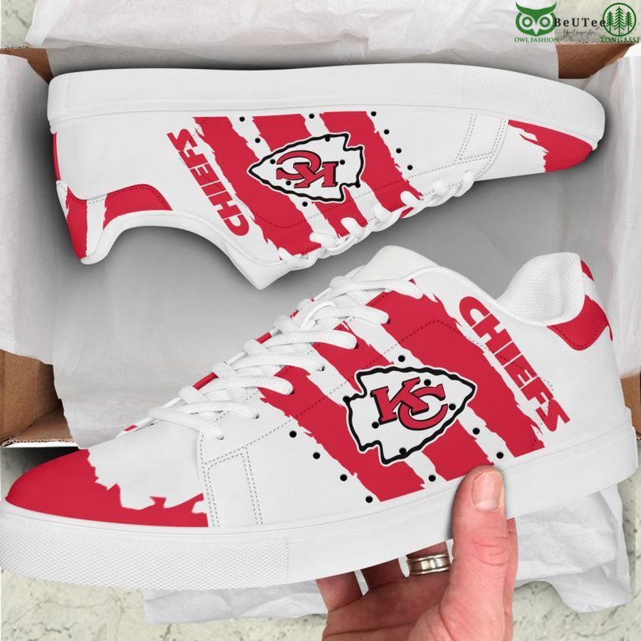 JWFancy Kansas City Chiefs Skate Stan Shoes Sneakes For Men And Women