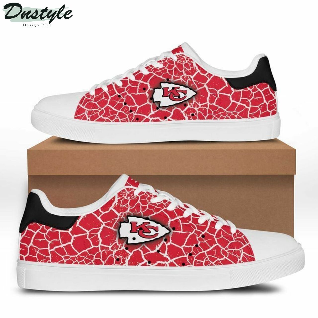 JWFancy Kansas City Chiefs Skate Stan Shoes Sneakes For Men And Women