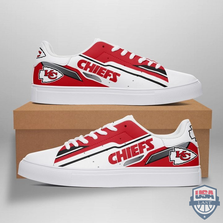 JWFancy Kansas City Chiefs Skate Stan Shoes Sneakes For Men And Women