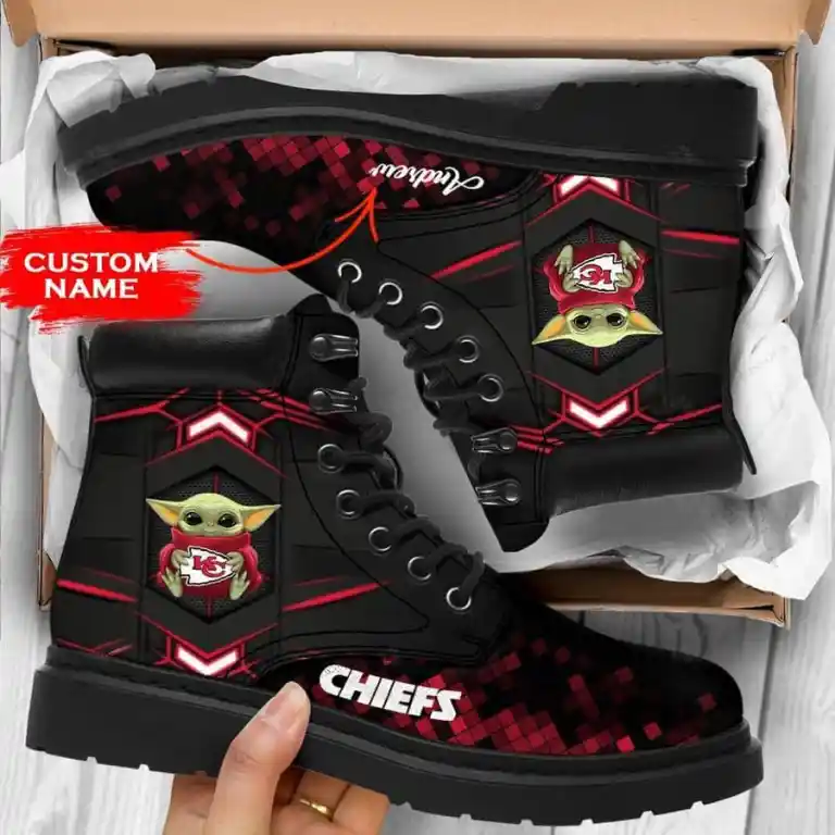JWFancy Kansas City Chiefs TBL Boots Shoes For Men And Women