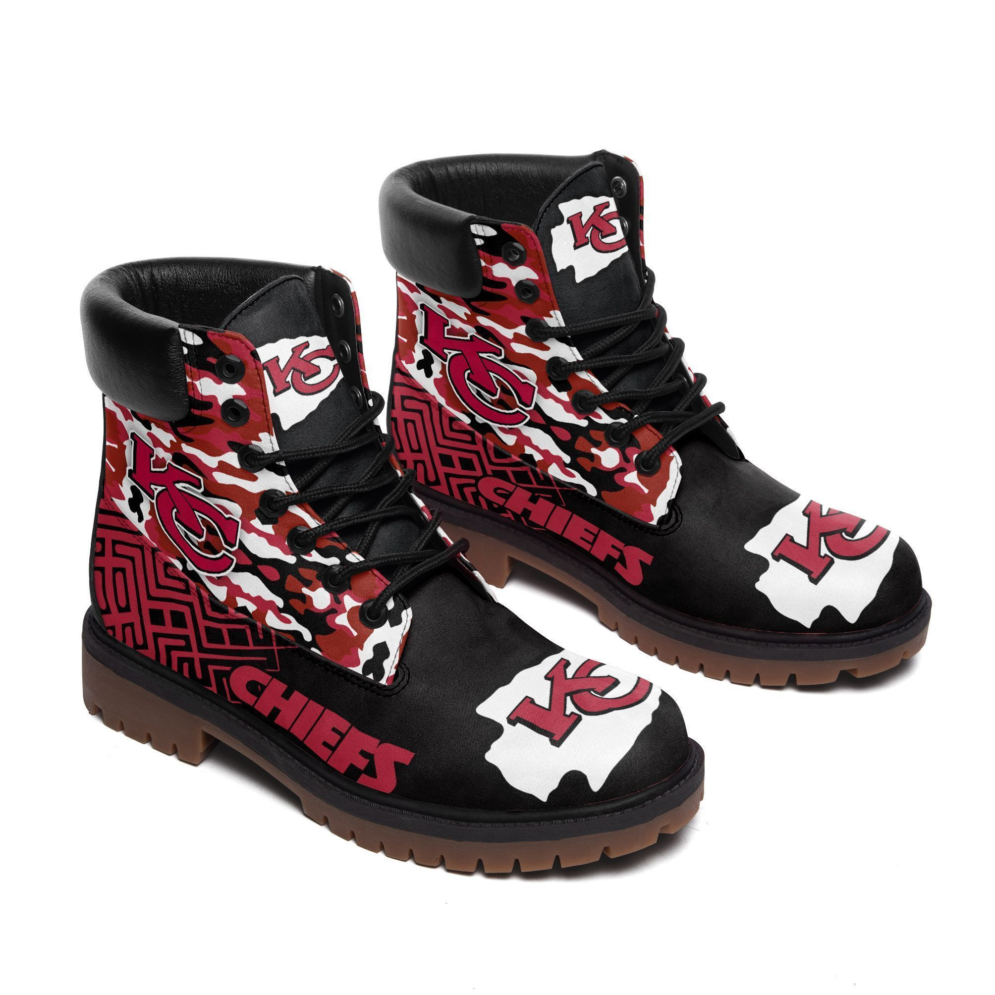 JWFancy Kansas City Chiefs TBL Boots Shoes For Men And Women