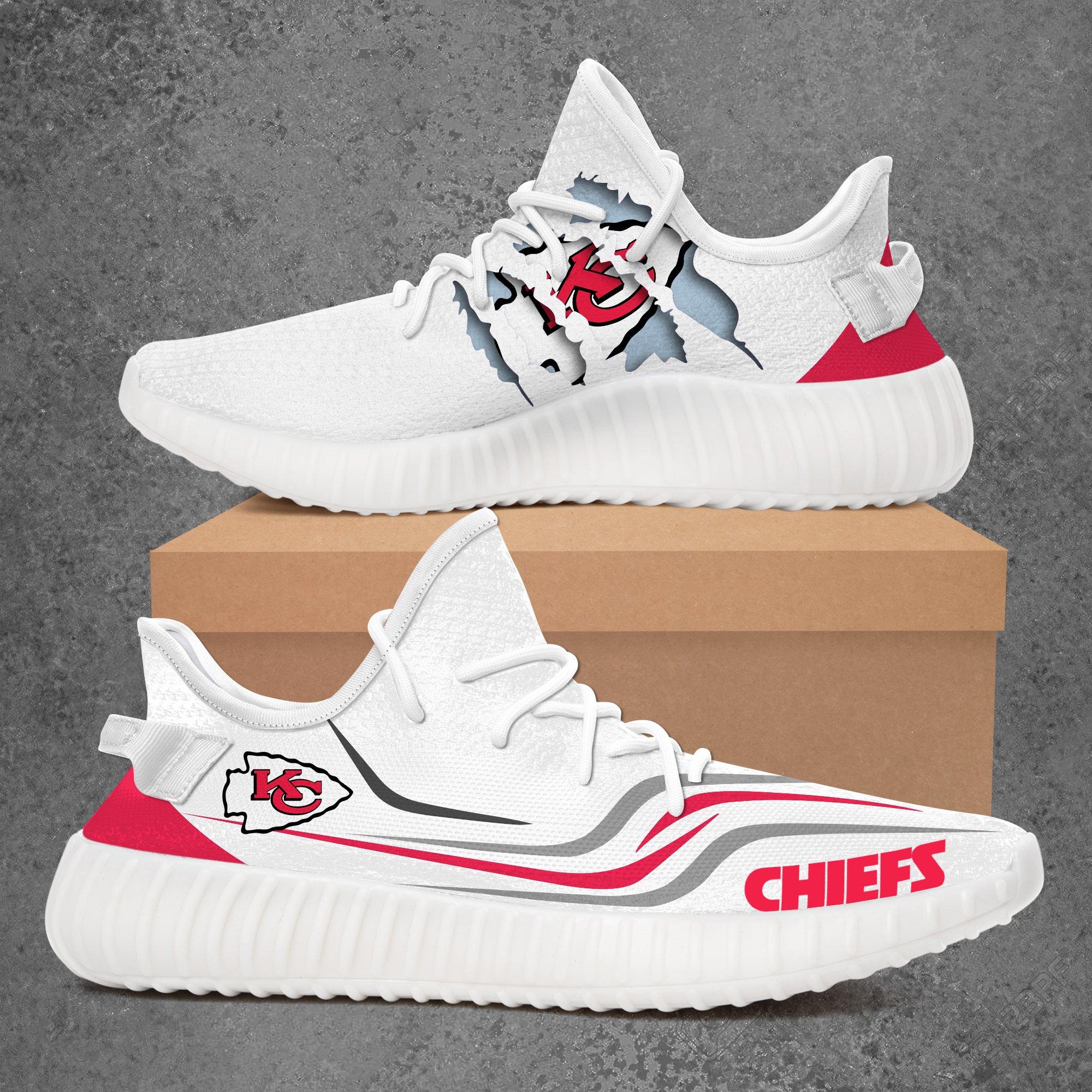 JWFancy Kansas City Chiefs Yeezy Boost Shoes For Men And Women