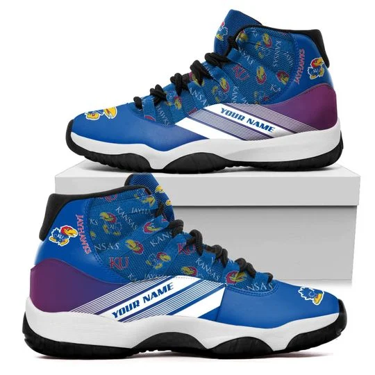 JWFancy Kansas Jayhawks AJ13 Sneakers Shoes For Men And Women