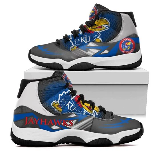 JWFancy Kansas Jayhawks AJ13 Sneakers Shoes For Men And Women