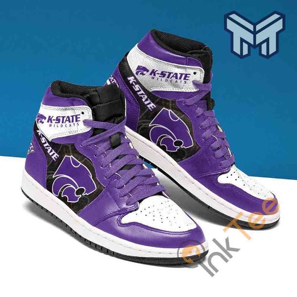 JWFancy Kansas State Wildcats AJ1 High Sneakers Shoes For Men And Women