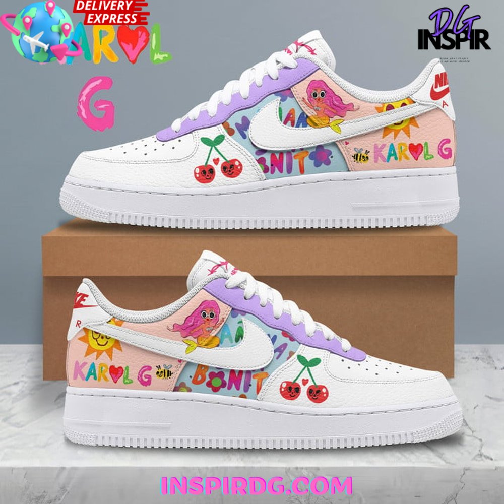 JWFancy Karol G Air Low-Top Sneakers Shoes For Men And Women