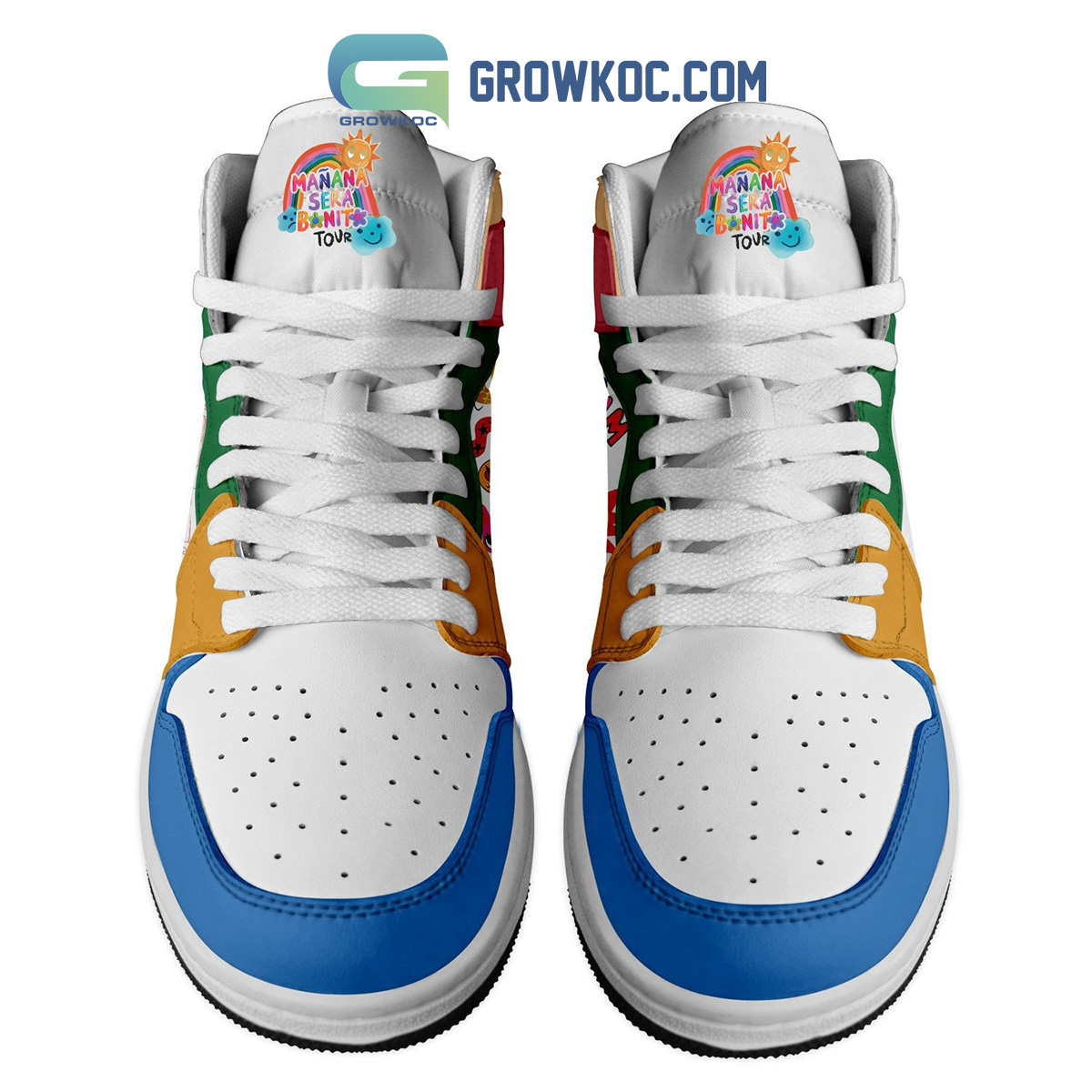 JWFancy Karol G AJ1 High Sneakers Shoes For Men And Women