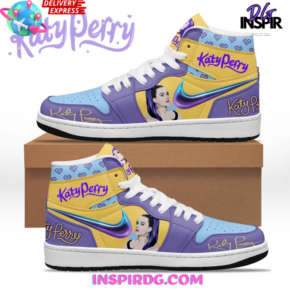 JWFancy Katy Perry Lifetimes AJ1 High Sneakers Shoes For Men And Women