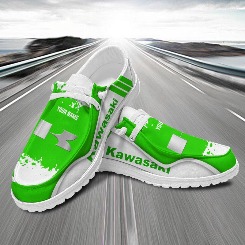JWFancy Kawasakis Hey Dude Shoes Wally Men's Lace Up Loafers Comfortable For Men And Women