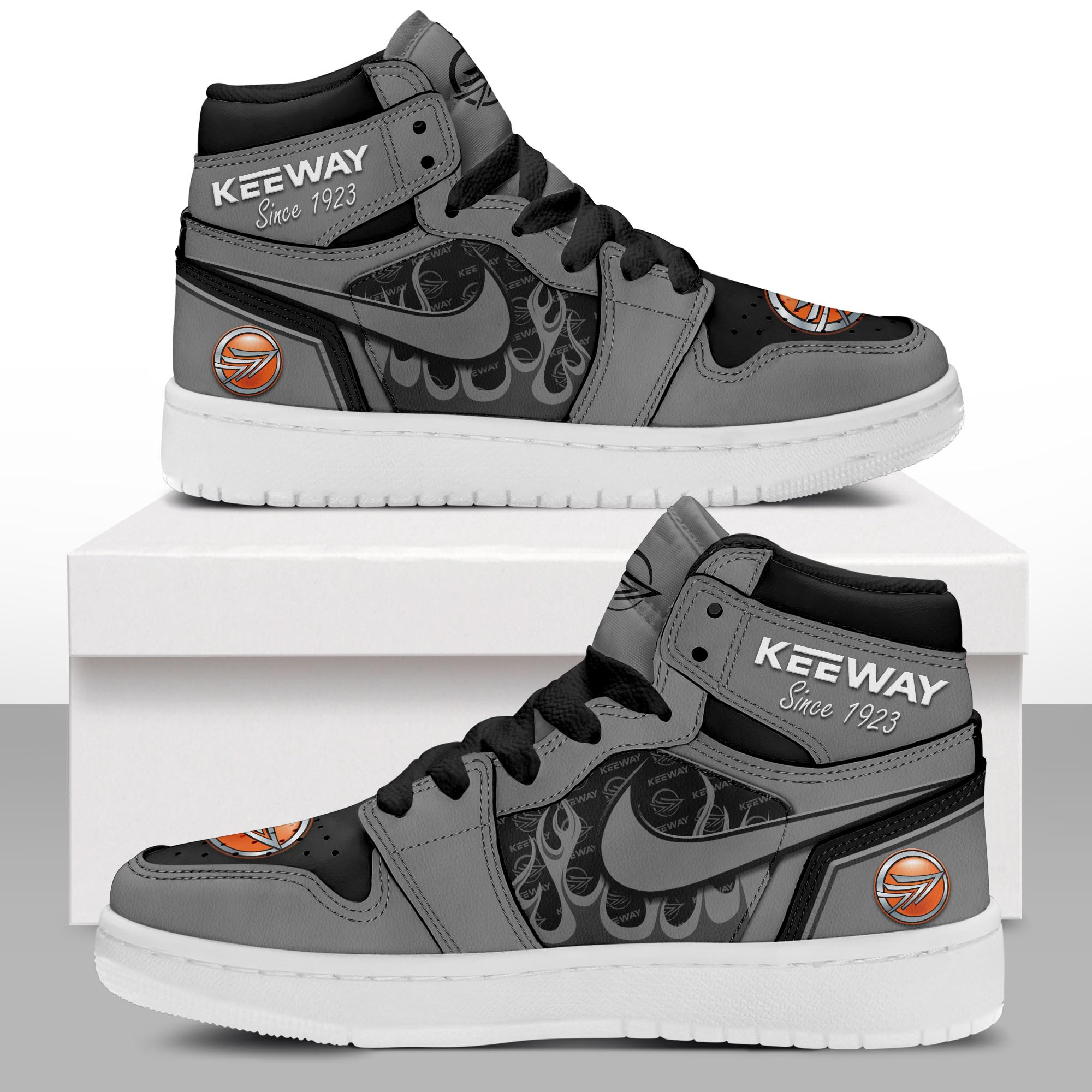 JWFancy Keeway AJ1 High Sneakers Shoes For Men And Women