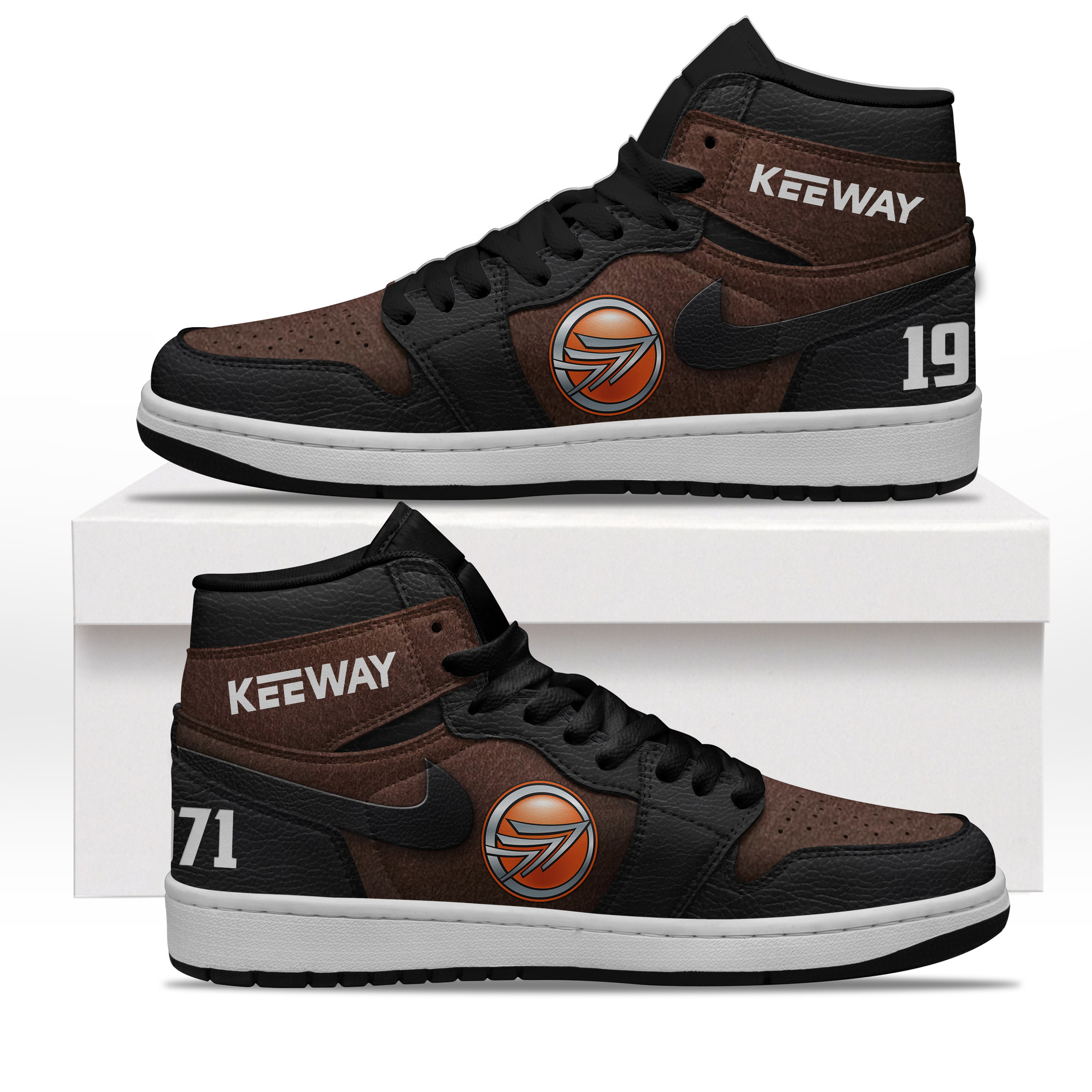 JWFancy Keeway High Sneakers Shoes For Men And Women