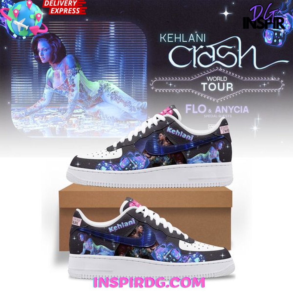 JWFancy Kehlani Crash World Tour Air Low-Top Sneakers Shoes For Men And Women