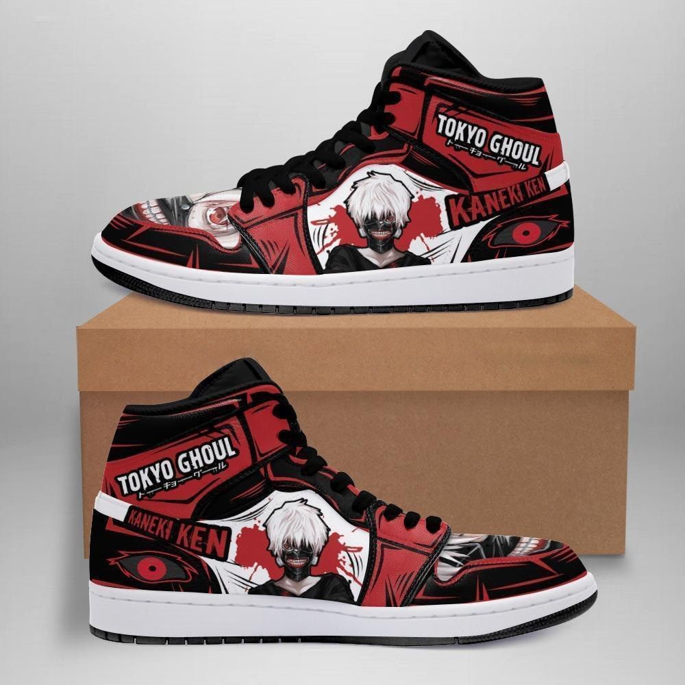 JWFancy Ken Kaneki High Top Canvas Sneakers Shoes For Men And Women