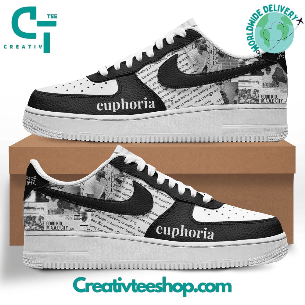 JWFancy Kendrick Lamar Euphoria Air Low-Top Sneakers Shoes For Men And Women