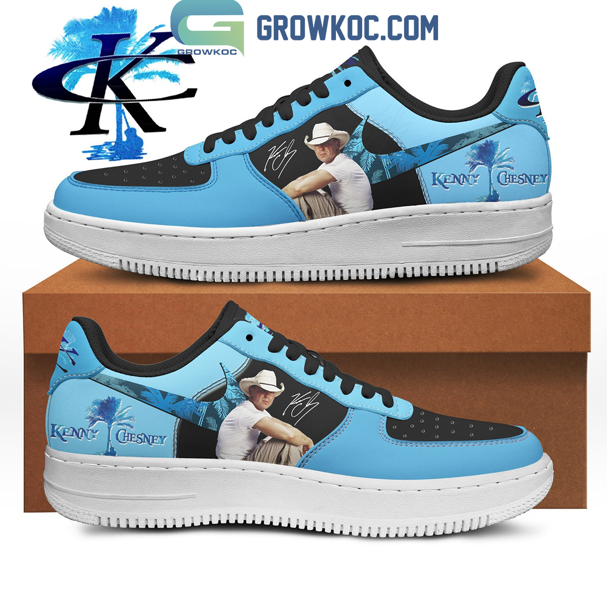 JWFancy Kenny Chesney Air Low-Top Sneakers Shoes For Men And Women