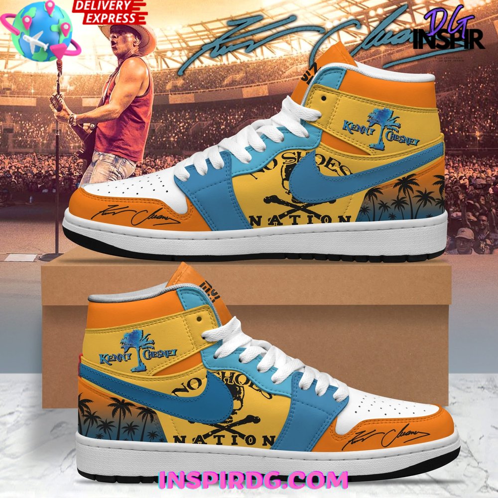 JWFancy Kenny Chesney High Sneakers Shoes For Men And Women