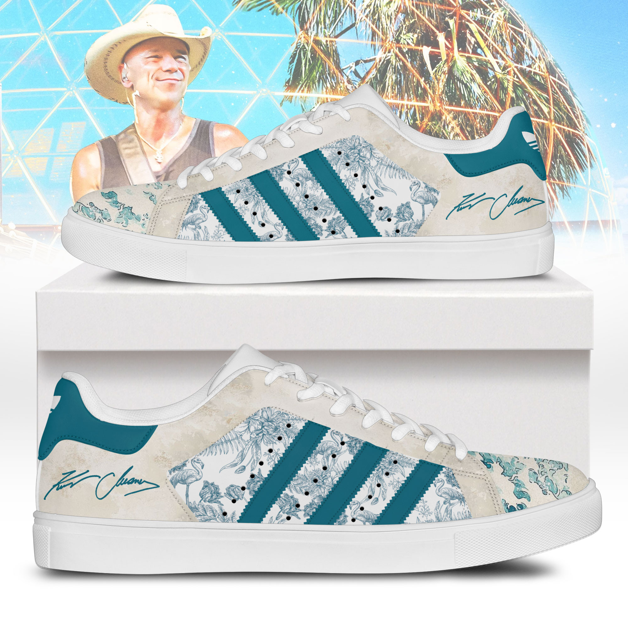 JWFancy Kenny Chesney Skate Stan Shoes Sneakes For Men And Women