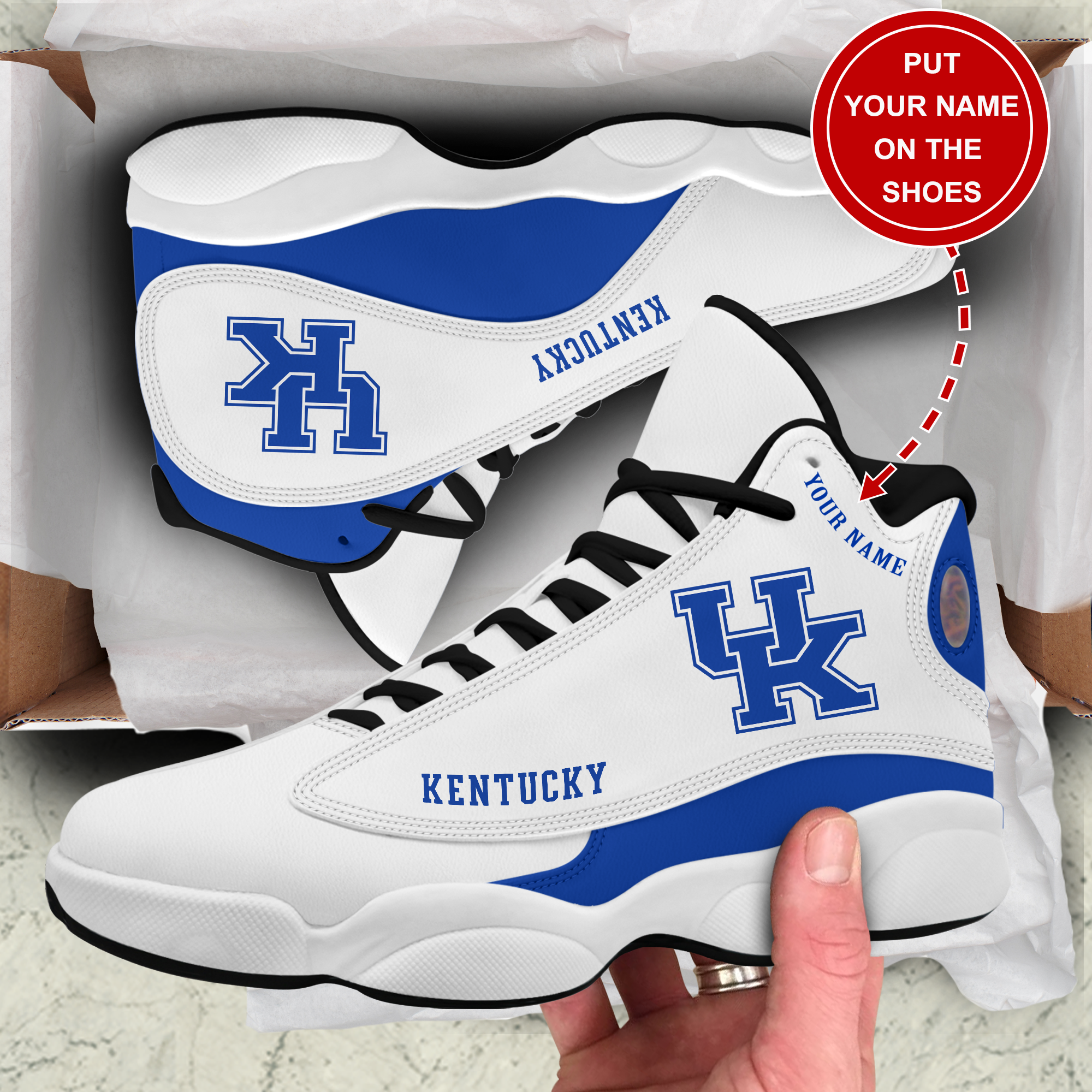 JWFancy Kentucky AJ13 Sneakers Shoes For Men And Women