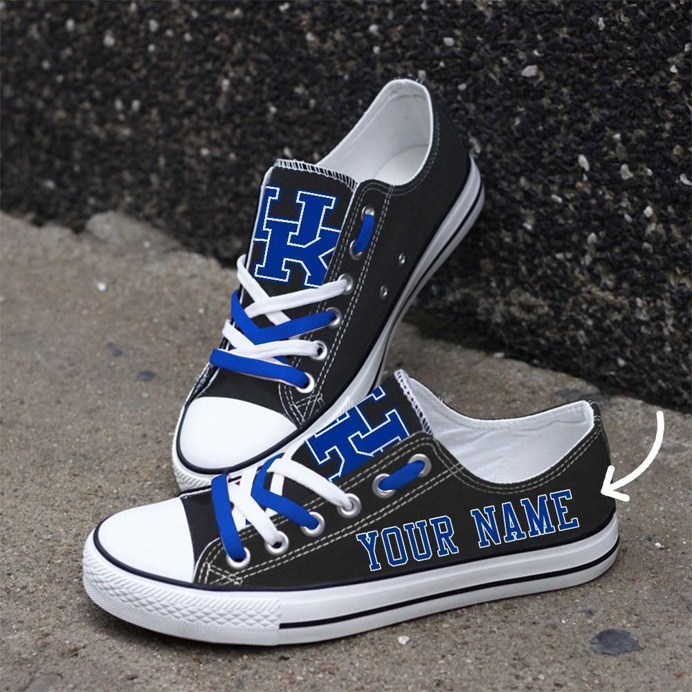 JWFancy Kentucky Wildcats Low Top Canvas Sneakers Shoes For Men And Women