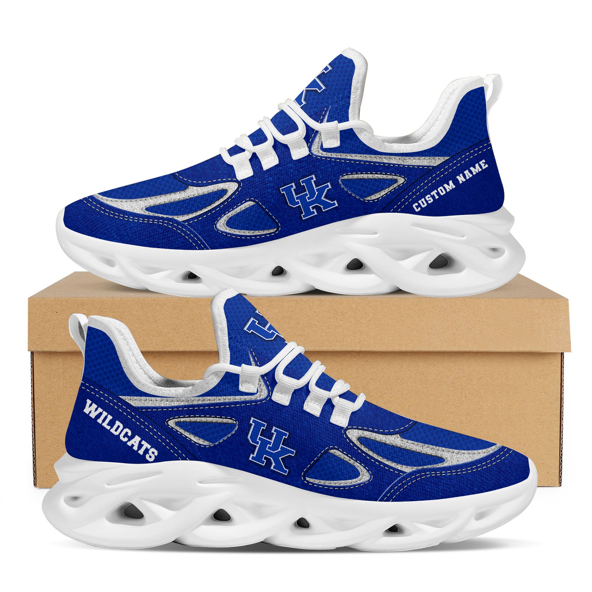 JWFancy Kentucky Wildcats Max Soul Shoes Sneakers For Men And Women