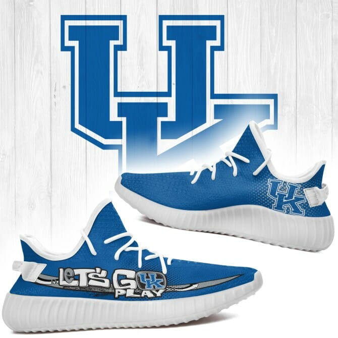JWFancy Kentucky Wildcats Yeezy Boost Shoes For Men And Women