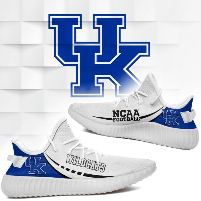 JWFancy Kentucky Wildcats Yeezy Boost Shoes For Men And Women