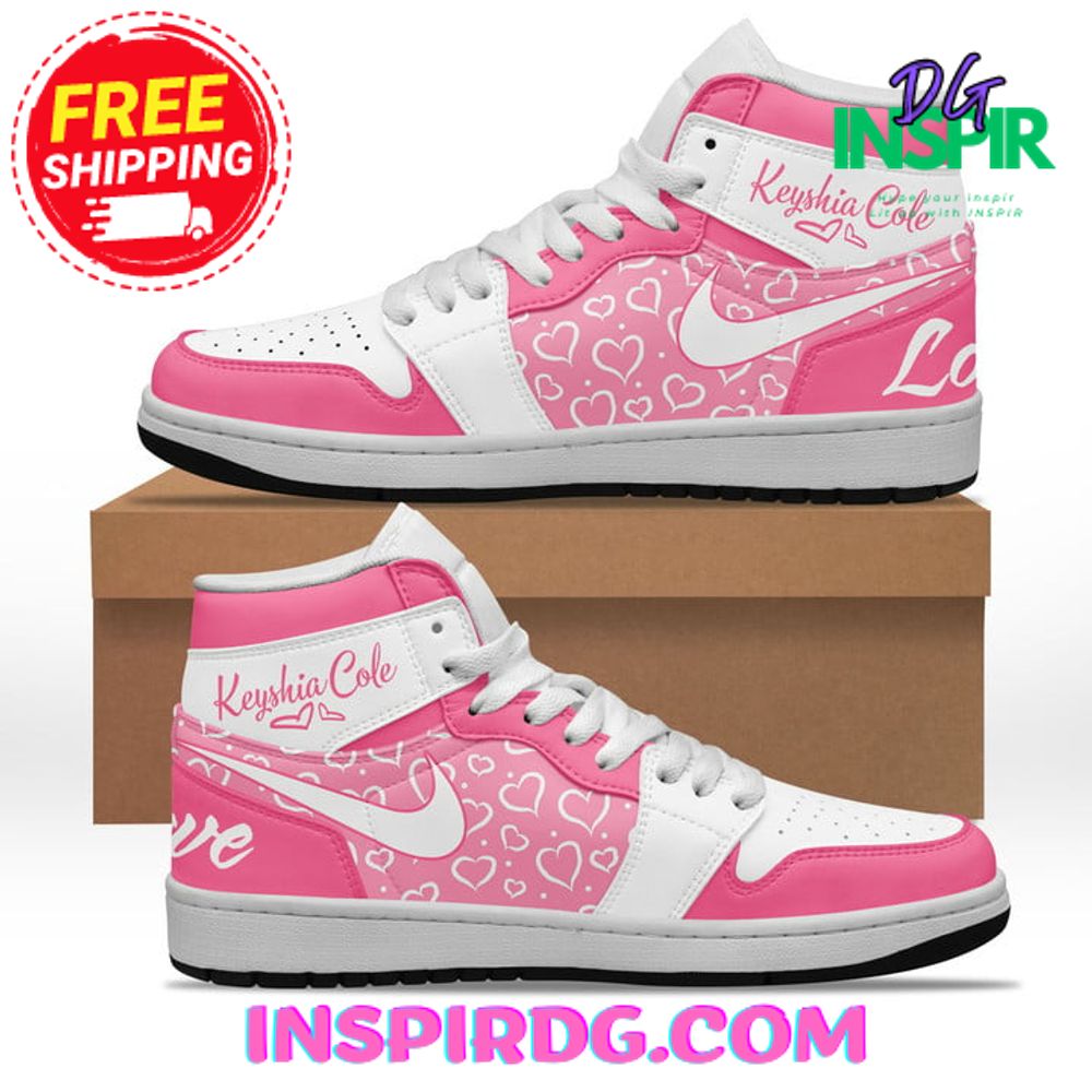 JWFancy Keyshia Cole AJ1 High Sneakers Shoes For Men And Women
