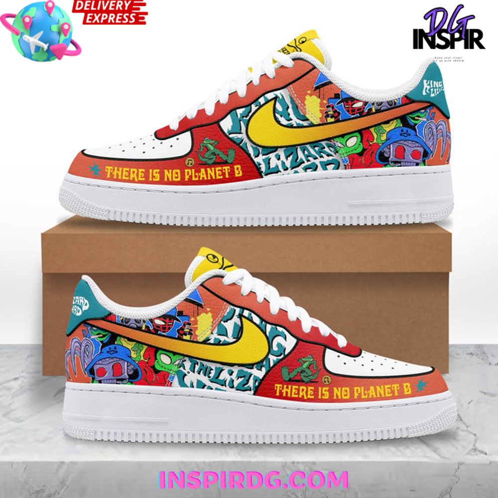 JWFancy King Gizzard & The Lizard Wizard Air Low-Top Sneakers Shoes For Men And Women