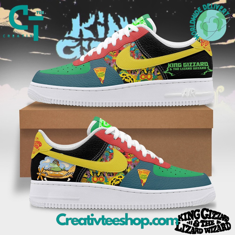 JWFancy King Gizzard & the Lizard Wizard Air Low-Top Sneakers Shoes For Men And Women